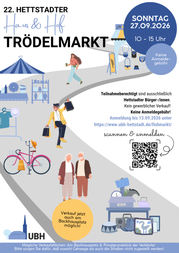 22. Hettstadter Haus & Hof Trödelmarkt 22. Hettstadter Haus & Hof Trödelmarkt